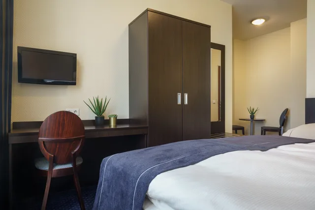 غرفة كومفورت بسرير مزدوج، Hotel Continental Hamburg 3/4