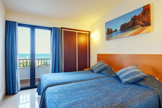 شقة بغرفتي نوم بإطلالة جزئية على البحر، 3HB Golden Beach 1/4