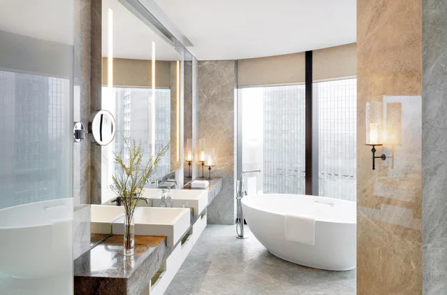 غرفة غراند كلوب ديلوكس بانورامية بسرير كينج بإطلالة على المدينة، Grand Hyatt Xi an 5/5