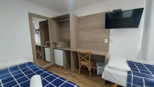 غرفة سوبيريور رباعية بسرير مزدوج وسريرين منفصلين، Pousada Da Prainha 3/5