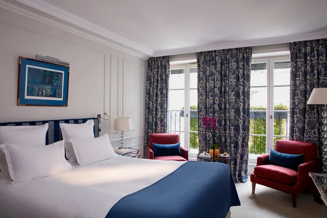 غرفة كلاسيكية مزدوجة، Le Burgundy Paris 1/2