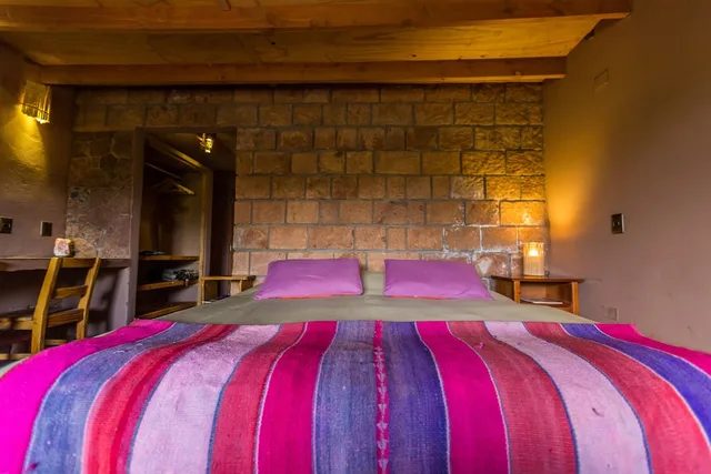غرفة قياسية بسريرين منفصلين بشرفة بغرفة نوم واحدة، Eco Lodge El Andinista 1/1