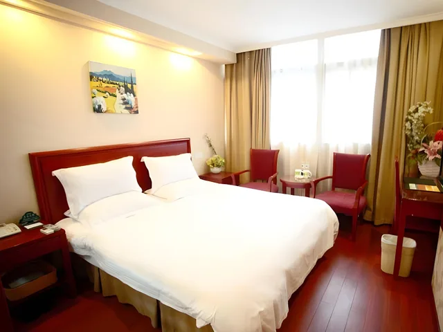 غرفة بإطلالة على الحديقة، GreenTree Inn Huaian Chuzhou Dadao Hotel 1/1