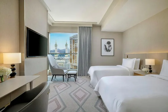 جناح جونيور بسريرين منفصلين بإطلالة على الحرم، جبل عمر جميرة(Jumeirah Jabal Omar Makkah) 4/10