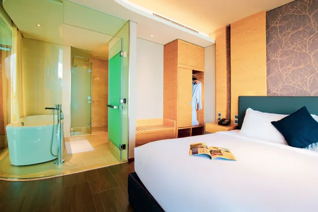 جناح سيغنتشر بسريرين منفصلين وسريرين كينج، Seashells Phu Quoc Hotel and Spa 2/4