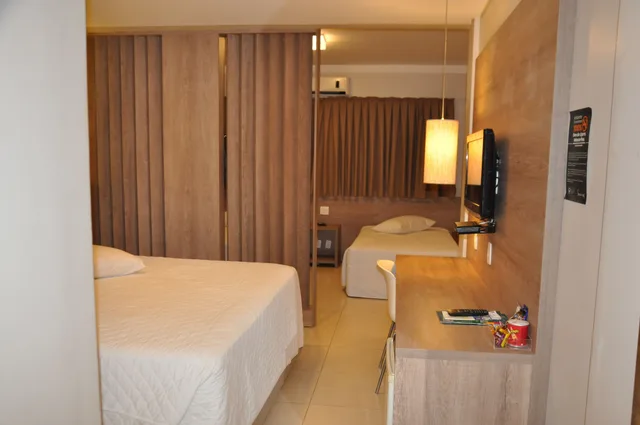 غرفة كومفورت ثلاثية بسرير كينج وسرير فردي، Indaia Park Hotel 8/10