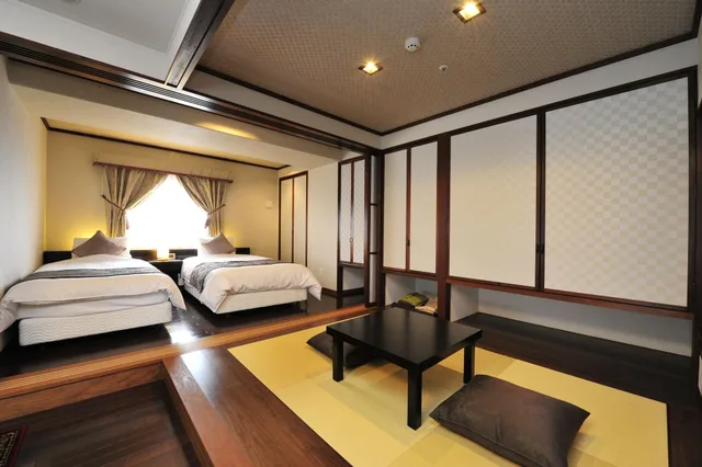غرفة قياسية بسريرين منفصلين، Hotel Global View Hakodate 1/5