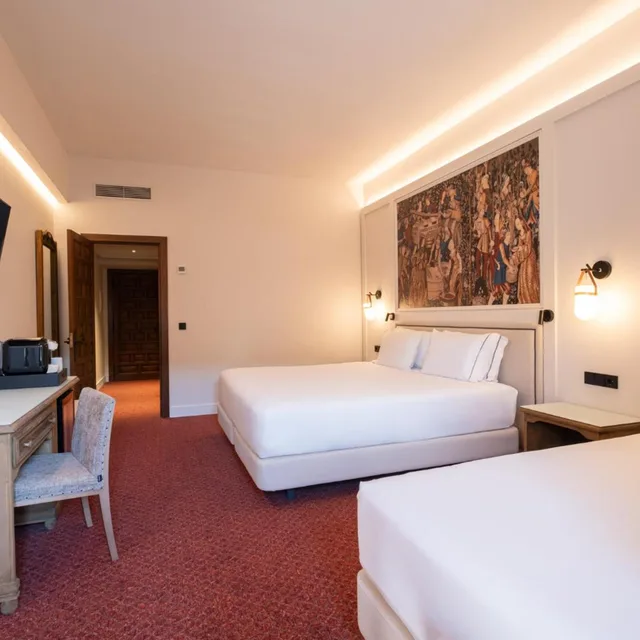 غرفة سوبيريور بسرير مزدوج، Eurostars Los Agustinos 1/5