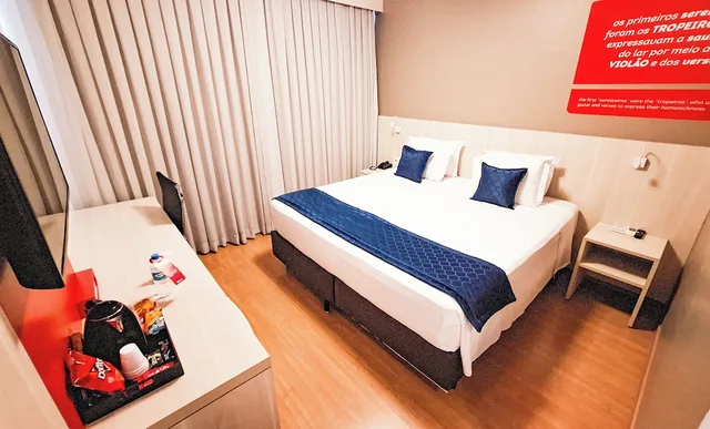 غرفة ديلوكس بسرير كوين، eSuites Belo Horizonte Minascasa 2/5