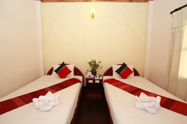 غرفة قياسية بسريرين منفصلين، Vangsavath Hotel 2/5