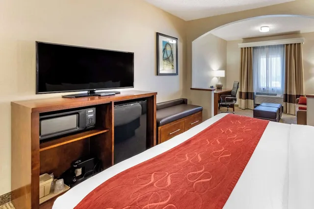 Studio, Suite, King Bed, Sofa, Comfort Suites Near Six Flags Magic Mountain 1/10