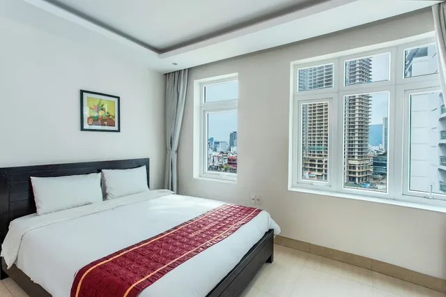 غرفة عائلية بسريرين مزدوجين بإطلالة على البحر، Misa Hotel 6/10
