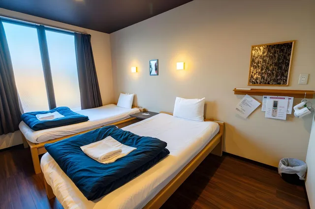 غرفة يابانية ثلاثية بحمام مشترك، Guest House Ouka - Hostel 1/1