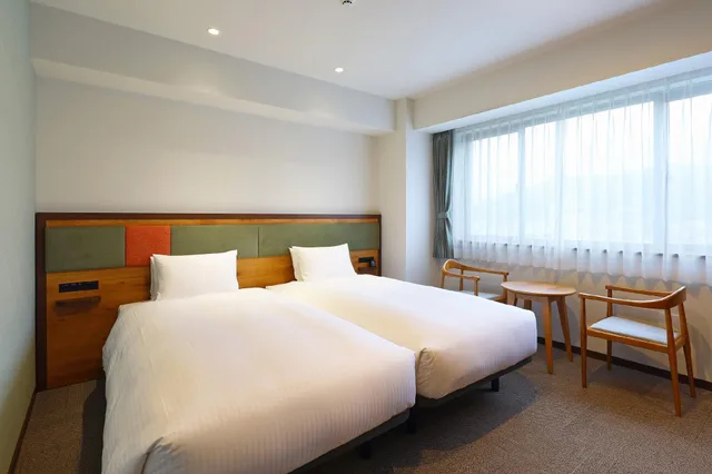 غرفة بسريرين منفصلين، Hotel Sundays Amami 1/1