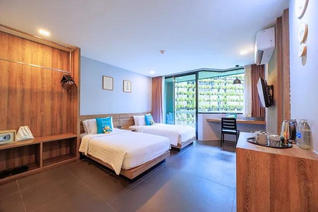 غرفة ديلوكس بسريرين منفصلين، Cross Vibe Chiang Mai Decem 5/10