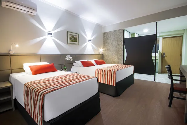 غرفة سوبيريور بسرير كوين وسريرين منفصلين، Cassino All Inclusive Resort Pocos de Caldas by Nacional Inn 4/4