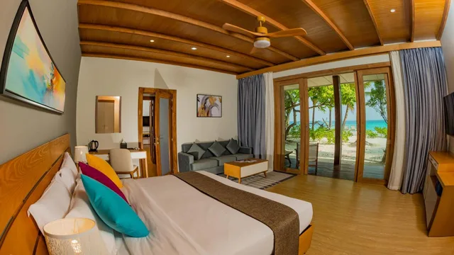 2 BEDROOM FAMILY BEACH VILLA - Transfer Excluded، Fiyavalhu Resort Maldives - All Inclusive 2/5