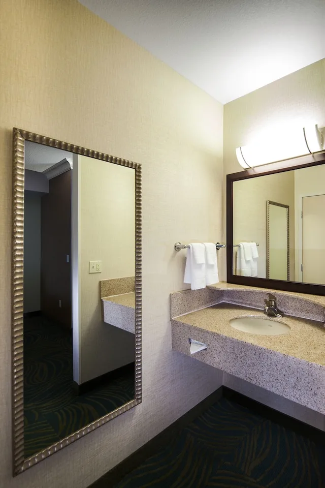 جناح بسريرين كوين مع سرير سحّاب إضافي لذوي الإعاقة، Springhill Suites By Marriott Sacramento Airport Natomas 3/4