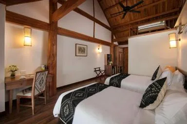 غرفة سوبيريور بسريرين مزدوجين، Mai Chau Hideaway Lake Resort 1/1