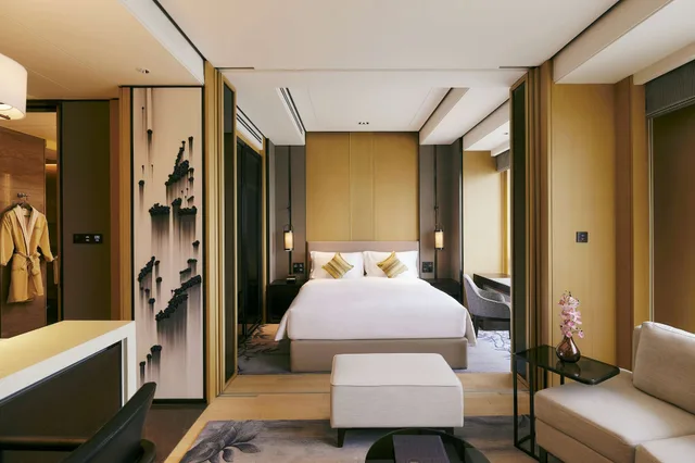 غرفة سوبيريور بسرير كينج، Kempinski Residences Guangzhou 3/9
