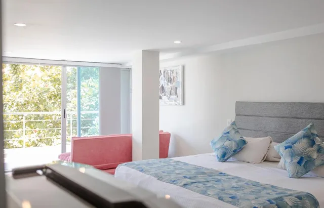 غرفة فاخرة بإطلالة على البحر، Santorini Casablanca 8/10