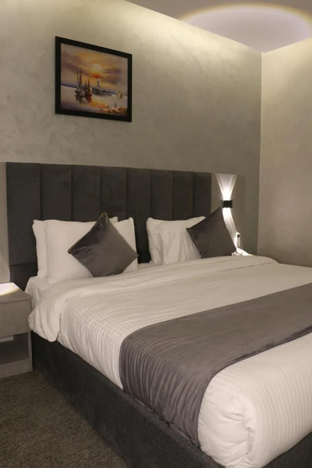 غرفة عائلية بإطلالة على الحديقة، Kaya Hotel Amman 4/10