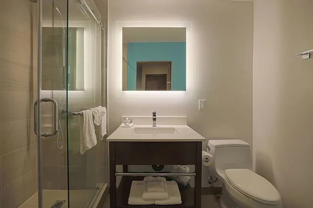غرفة بسرير كينج بشرفة، The Cove Hotel, Ascend Hotel Collection 4/4