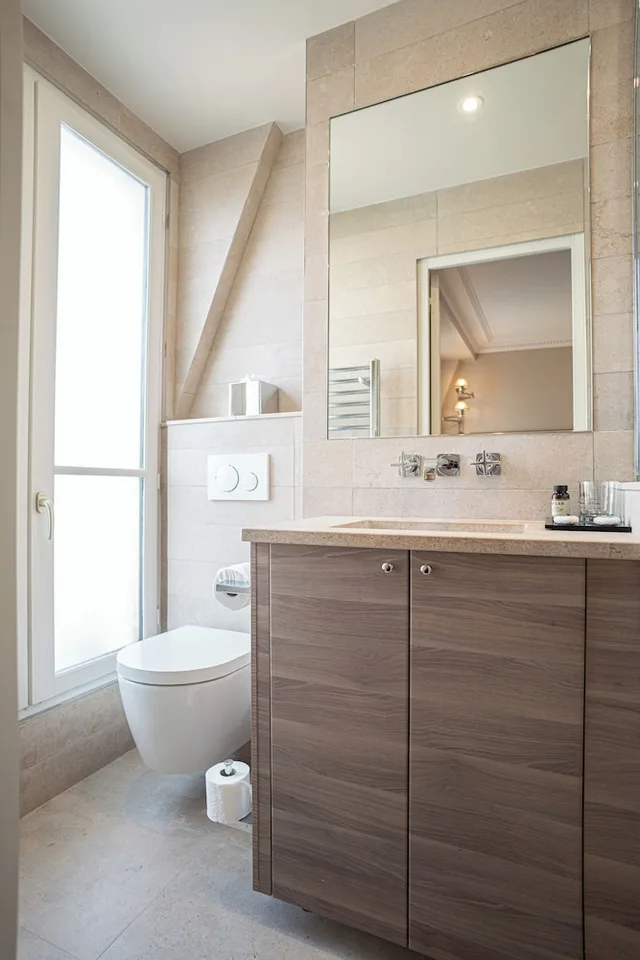 غرفة كومفورت بسريرين منفصلين بشرفة، Perreyve Hotel 5/7