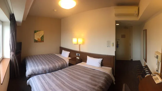 غرفة قياسية بسريرين منفصلين، Hotel Route-Inn Koriyama Inter 1/1