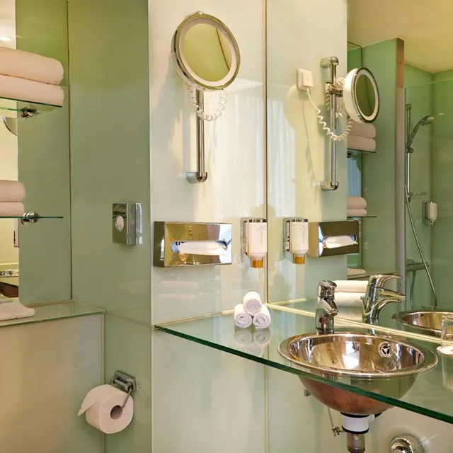 غرفة كومفورت بسرير مزدوج أو سريرين منفصلين، H+ Hotel Berlin Mitte 5/5