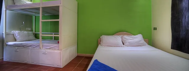 Private, Mixed Dorm, Shared Bathroom، The Funky Village 1/3