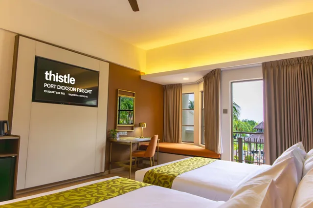 Sunset, Family, 2 Queen Beds, Thistle Port Dickson 1/1
