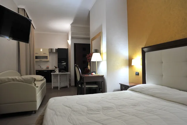غرفة سوبيريور بسرير كينج، Hotel Flora 5/10