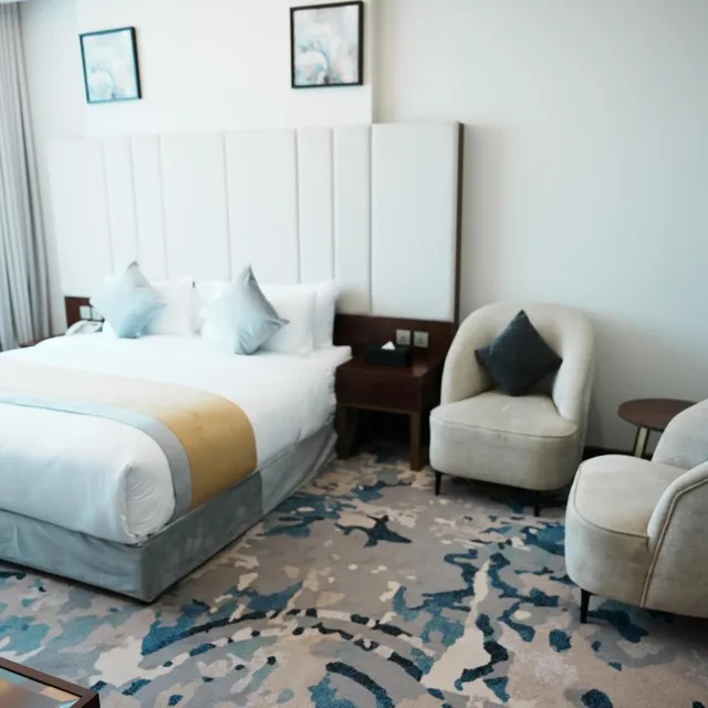 غرفة ديلوكس بسرير مزدوج، شقق ضيف إن الفندقية – قرطب(Daif Inn Serviced Apartments - Qurtubah) 6/10