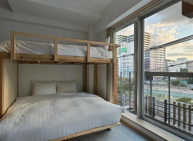 غرفة بإطلالة على النهر، Riverside Hostel Yurariver Susaki 1/2