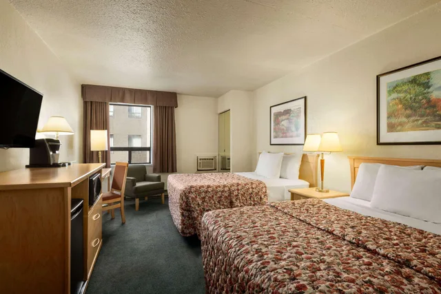 Room, 2 Double Beds, Travelodge by Wyndham Edmonton West 1/1