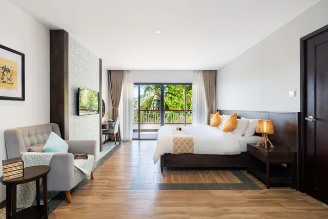 جناح بإطلالة على البحر، Hoang Ngoc Beach Resort 1/2