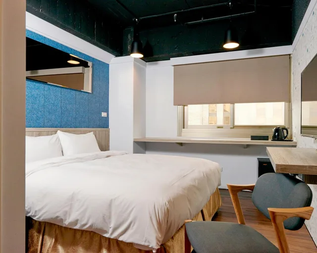 غرفة قياسية بسرير مزدوج، Bon Hotel Taipei 2/3