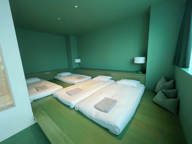 Green, Premier, Quadruple, 4 Beds، Toggle Hotel Suidobashi TOKYO 2/4