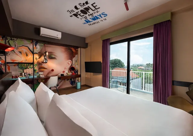 Dash, Deluxe, King Bed, City View، Viva Dash Hotel Seminyak 1/6