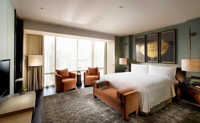 جناح عائلي ديلوكس بسرير كينج وسرير فردي، Waldorf Astoria Beijing 3/8