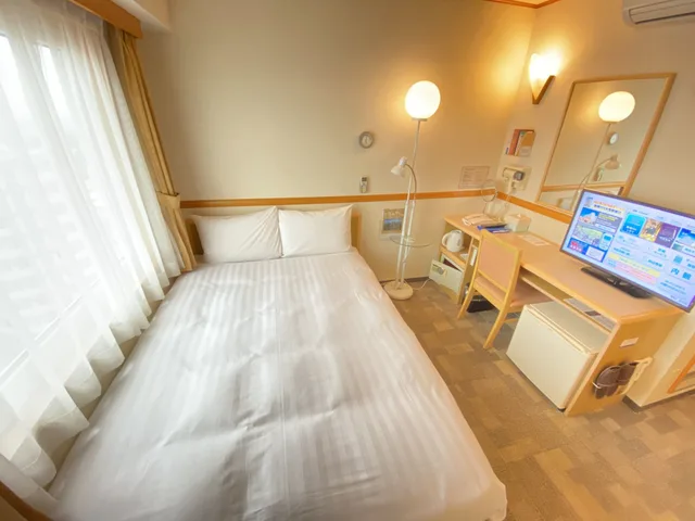 Economy, Double Bed, Smoking, Toyoko Inn Yokohama-Sen Fuchinobe-eki Minami-guchi 1/2