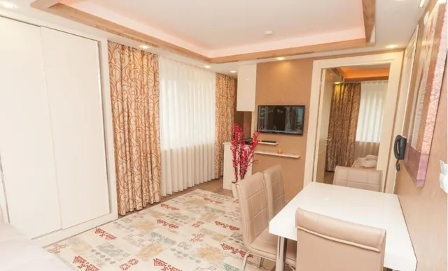 Classic, Penthouse, Queen Bed, Sofa, Best Fulya Apart 2/3