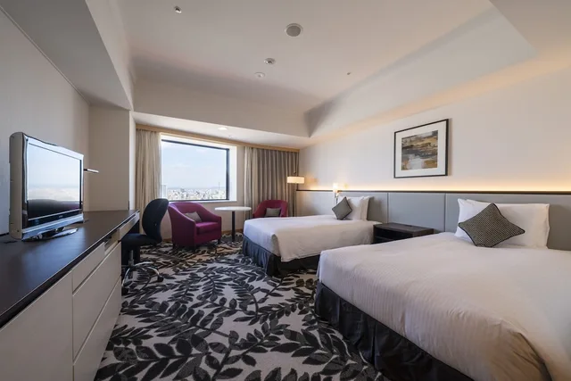 Premium, Twin Beds, Canyon View، Ana Crowne Plaza Grand Court Nagoya 5/8