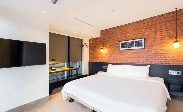 غرفة سوبيريور بسرير مزدوج بإطلالة على المدينة، Check Inn Hotel 3/4