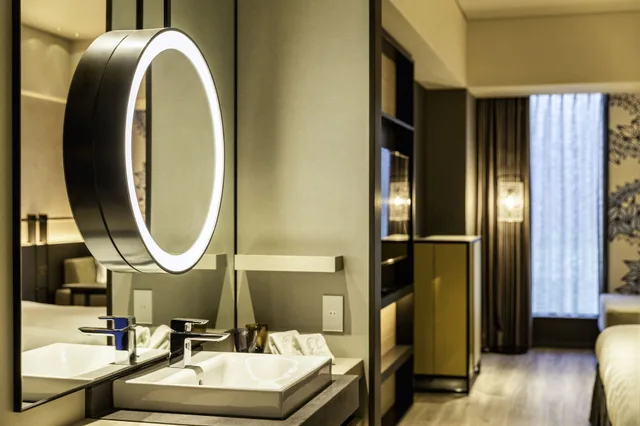 Room, Twin Beds, Double or Single Bed, Corner, Tokyo Bay Shiomi Prince Hotel 6/6