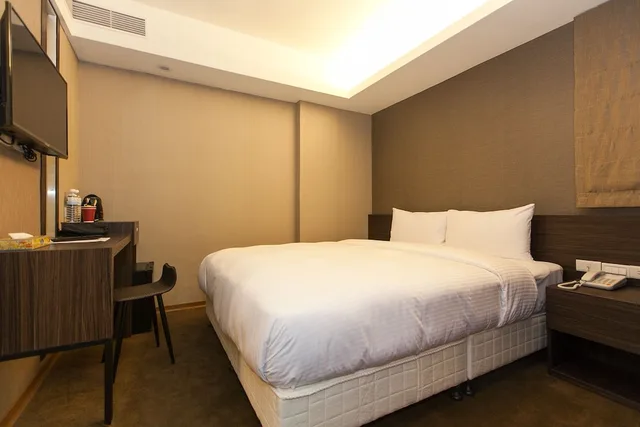 غرفة اقتصادية بسرير مزدوج، Fairytale Yisu Hot Spring Hotel 1/2