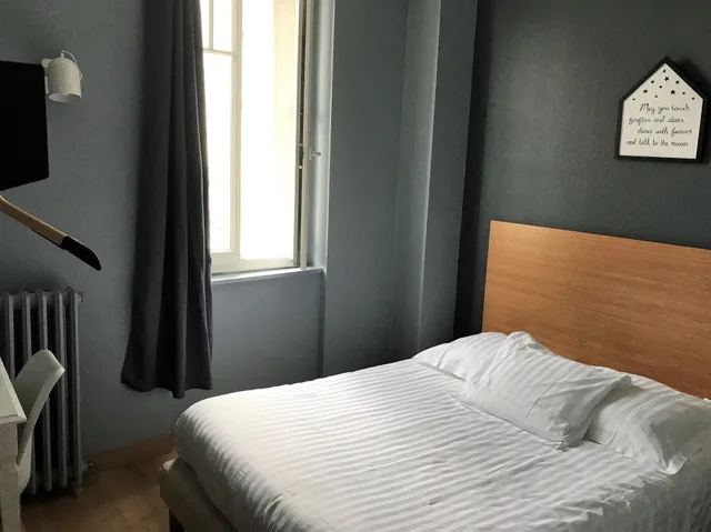 غرفة مفردة بسرير مزدوج، Citotel Le Chapon Fin 1/9
