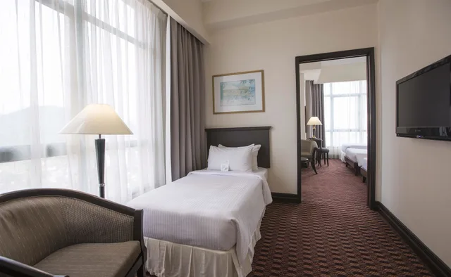 غرفة عائلية بسرير مزدوج وسريرين منفصلين، Berjaya Penang Hotel 5/7