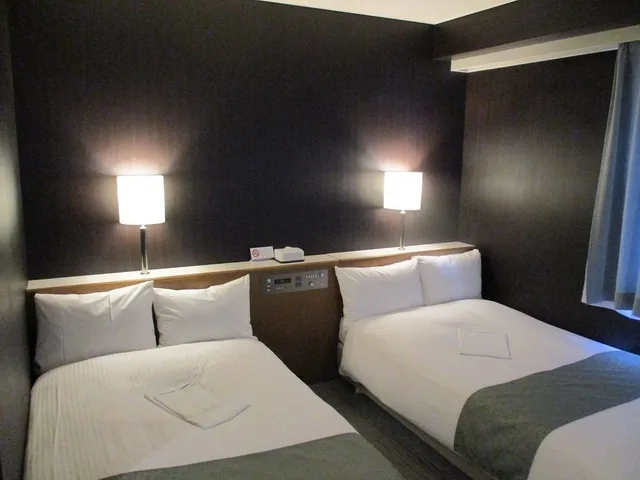 غرفة بسريرين منفصلين للمدخنين، Niigata Keihin Hotel 2/6